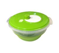 Genérico Salad Spinner - Foldable Vegetable Dryer | Manual Double Basket