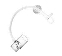 Genérico Salida Oxigenación Acuario - Aireador Sin Electricidad | Difusor Aire Agua PVC | Sisteмa Filtro Ajustable Booster Oxígeno para Tanques Axolotl Hidroponía Estanque