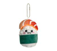 Generico Salmon Plush - Soft Touch, Soft Salmon Doll Pendant, Cute Small Sushi Plush Salmoon Pendan | Cartoon Sushi Rice Ball Doll Food Toy Photography Prop for Bag Backpack Car Key Keyring
