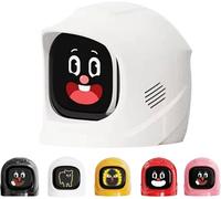 Genérico Salpicadero para Coche Robot: decoración Inteligente para tu Coche con Expresiones animadas, un simpático compañero para el salpicadero Inspirado en la Inteligencia Artificial,White