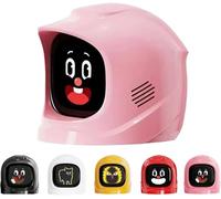 Genérico Salpicadero para Coche Robot: decoración Inteligente para tu Coche con Expresiones animadas, un simpático compañero para el salpicadero Inspirado en la Inteligencia Artificial,Pink