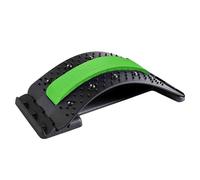 Genérico Saludea Spinecomfort Back Stretcher, 4-Level Lumbar Support with 102 Acupressure Points Spine Decompression and Posture Corrector Home, Car, Office Use (Green)