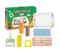 Genérico Sand Art, Painting Kits, Painting Without Beginner Friendly Easy Cleanup Compact Box Indoor Fun Skill Building Craft Time Engaging Project, Beginners Kit for Educational Art, Fun