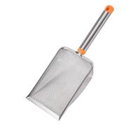 Genérico Sand Scoop Shovel, Pet Waste Scooper, Stainless Steel Scoops, Ergonomic Deep Shovels, 11.22x3.94x1.97 Inches, Perfect for Pooper Scooping, and Other Wastes Management Tasks