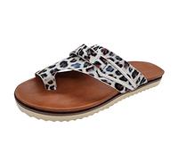 Genérico Sandalia Blanca Mujer 2025 Zapato Valgus, Sandalias Y Pies Mujer Chanclas Verano Cómodo Punta Abierta Zapatos Ortopedicos Flip Flops Zapatillas De Playa Vacaciones, Platos Chanclas