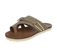 Genérico Sandalia Blanca Mujer 2025 Zapato Valgus, Sandalias Y Pies Mujer Chanclas Verano Cómodo Punta Abierta Zapatos Ortopedicos Flip Flops Zapatillas De Playa Vacaciones, Platos Chanclas, Caqui 3