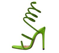 Genérico Sandalia De Cuña Con Hebillas Grandes Para Mujer Sandalias De Cuña De De Esparadrapo Para Mujer, Con Cordones Y Correa Al Tobillo, Zapatos Elegantes De Verano Sandalias De Cuña Para Dama