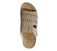 Genérico Sandalias Barefoot Mujer Con Cuña De Verano Talla Grande Para Mujer Gruesa Y Cabeza Redonda Una Palabra Uso Exterior Esparto Plataforma Playa Zapatos Cómodas Zapatillas Casa Cuñas