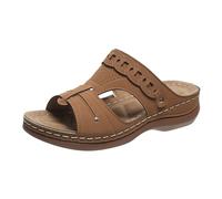 Genérico Sandalias Barefoot Mujer Con Cuña Y De Playa Informales Tacón Inclinado Parte Inferior Gruesa Pez Punta Abierta Verano Para Plataforma Sandalia Comoda Zapatos Comodos Vestir Comodas Marrón