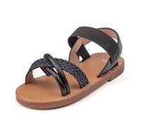 Genérico Sandalias Bebe Niña - Sandalias Transpirables para Niñas PequeñAs Ligeras CóModas Informales para Exteriores Verano Escuela Y Caminar (1