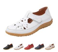 Generico Sandalias Cerradas Mujer Verano Elegantes Sandalia Ortopédica Trekking Cerradas Zapatos Cuñas Cómodas Goma Bajas Sandalias Caminar Sanitarias Suave Deportiva Ligeras Sandalia Piscina Mar