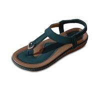 Genérico Sandalias cómodas e informales para mujer, zapatos de playa planos y transpirables para uso diario, primavera, verano y otoño.