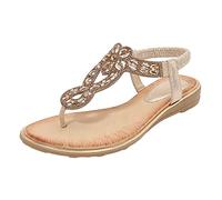 Genérico Sandalias comodas Mujer,Sandalias Con cuña Mujer,Zapatos cuña Vestir,Zapatos Ortopedicos Verano,Zapatillas De Casa Muy Comodas Verano,Zapatillas Trekking