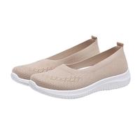 Genérico Sandalias cómodas para Mujeres, Suela Ligera sin Esfuerzo al Caminar, Borde elástico Adaptable, Plantilla con amortiguación Confortable（Beige；42）
