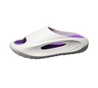 Genérico Sandalias con Plataforma Mujer Comodas de Verano Sandalias Planas Gruesas para Hombres Y Mujeres,Adecuadas para Uso Doméstico Como Al Aire,Zapatos El Cuñas Negras Mujer (Purple,40)