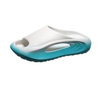 Genérico Sandalias con Plataforma Mujer Ortopedicas Cómodas Sandalias Planas Gruesas para Hombres Y Mujeres,Adecuadas para Uso Doméstico como Al Aire,Zapatos El Agua,(Sky Blue,36)