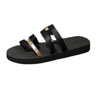 Genérico Sandalias De Cuero Para Mujer Sandalias De Tacón Para Mujer Cuña Goma Cómodas Verano Estilo Bohemio Veraniego Cómodas Antideslizantes Y Transpirables Con Punta Abierta Y Tacón Cuña