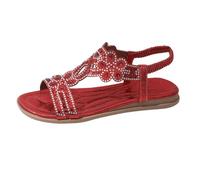 Genérico Sandalias De Mujer Sandalia Plana Con Punta Abierta, Zapatos Verano Comodas Sandalia Elegantes, Calzado Barefoot Sandals & Slides Para Playa Caminar Senderismo