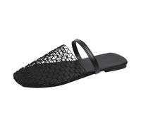 Genérico Sandalias De Tacón Para Mujer Zapatos Abiertos Para Mujer Sandalias De Playa Verano Planas Estilo Bohemio Veraniego Cómodas Antideslizantes Y Transpirables Con Punta Abierta Y Tacón Cuña