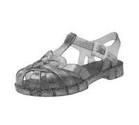 Genérico Sandalias de verano para mujer sandalias gelatina plástico transparente zapatos color sólido y cristal la playa al aire libre 2026
