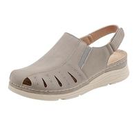 Generico Sandalias de verano para mujer, zapatos de cuña de verano, sandalias ortopédicas para mujer, zapatos cómodos de verano, sandalias de culto para mujer, sandalias de mujer elegantes, sandalias