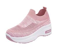 Genérico Sandalias de Verano para Mujeres, Parte Superior Transpirable Que Evita el Sudor en los pies, Borde elástico Que se Adapta al pie sin Rozaduras（Rosa；40）