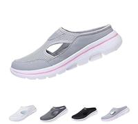 Genérico Sandalias Deportivas Cómodas Y Transpirables Para Hombre, Sandalias Ortopédicas Sin Cordones (Light grey,37)