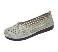 Genérico Sandalias Deportivas Mujer,Sandalias Blancas Mujer,Diseño Discreto para atuendos de Tarde de Lectura y Corta Caminata por el Barrio cercano_1