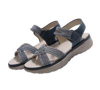 Genérico sandalias deportivas mujer,sandalias blancas mujer,Líneas flexibles para adaptarse a recorridos cortos o extensos en planes de ocio diario