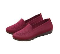 Genérico Sandalias Deportivas para Mujeres, Corte Amplio sin presión, Evita el Calor en los pies, Suela Ligera para moverse con Total Libertad（Rojo；43）