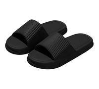 Genérico Sandalias Hombre Confort Último Suela Gruesa Ligera Fácil Limpiar Zapatos Ducha Interior Baño, Le Noir, 42 EU