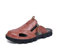 Genérico Sandalias Hombre Verano Deportivas, Sandalias Hombre Piel Elegantes, Sandalia Baotou Zapatos Playa con Huecos Exteriores con Costuras Gran TamañO Zapatillas Sandals Planassandals Mensandalia