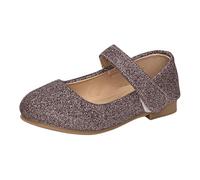 Genérico Sandalias Mary Jane para niñas de caña ligeras ideales ocasiones informales elegantes estilo clásico desde doce meses hasta doce años (Brown, 27 Toddler)