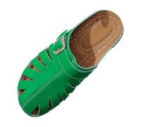 Genérico Sandalias Mujer Chanclas Playa Mujer Calzado Fresco Plana Casual Moda Cómodo Transpirable Suela Antideslizante Resistente Fácil de Usar Para Personas con Poca Movilidad y Pies Sensibles