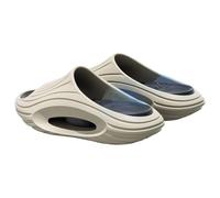Genérico Sandalias Mujer Comodas Sandalia Cuña Comoda Zapatillas de Eva para Hombre Y Mujer Suaves Cómodas Y Ligeras con Clásica Unisex para Interior Sandalias de Verano (Beige 44)