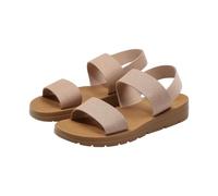 Genérico sandalias mujer comodas,sandalias blancas mujer,Corte refinado para preparativos de paseos dominicales por complejos residenciales cerrados