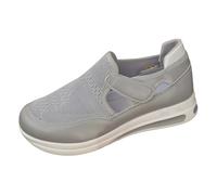 Genérico sandalias mujer comodas Sandalias Mujer Comodas Planas Antideslizantes Sandalia Ancha Ortopedicas Deportivas Ergonómicas Respetuosas Trekking Zapato Horma Ancha Sapatilhas Grey