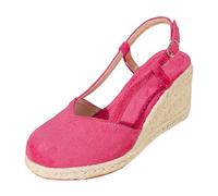 Genérico Sandalias Mujer Comodas Vestir,Sandalias cruzadas de color liso de moda de verano con correa en el tobillo para una comodidad informal