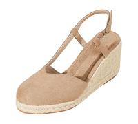 Genérico Sandalias Mujer Comodas Vestir,Sandalias cruzadas de color liso de moda de verano con correa en el tobillo para una comodidad informal