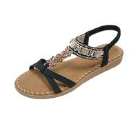 Genérico sandalias mujer comodas,zapatos mujer verano,Corte depurado para looks sencillos antes de caminatas matutinas por zonas residenciales tranquilas_1