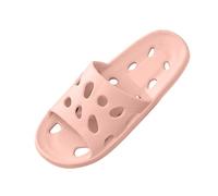 Genérico Sandalias Mujer Planas Comodas Sandalias Confort Zapatillas Antideslizantes 2025 para Hombre Y Mujer,Zapatillas de Ducha Muy Ligeras,Gruesa,de Punta (Pink,36)