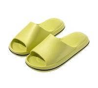 Genérico Sandalias Mujer Plataforma Sandalias de Cuña Mujer Pantuflas de Para Primavera,Verano Y Otoño,Gruesas,Ligeras,Para Interior Y,Vacaciones Al,Playa,(Green,36)