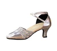 Genérico Sandalias Mujer Plataforma Verano,Los últimos zapatos de baile hechos a mano con diseño de moda para damas