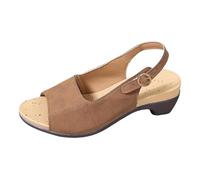 Genérico Sandalias Mujer Sandalia De Tacón Alto Cómodas Para Mujeres, adaptabilidad a diferentes modos de caminar, no alteran su estructura ante hábitos de pisada distintos