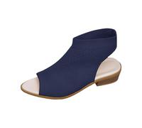 Genérico Sandalias Mujer Sandalia Mujer Comodas Calzado Casual Fresco Plana Versátil Moda Transpirable Antideslizante Resistente Uso Seguro En Lugares Mucha Gente Recorridos Largos y Multitudes
