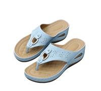 Genérico Sandalias Mujer Sandalia Mujer Comodas Calzado Casual Fresco Plana Versátil Moda Transpirable Antideslizante Resistente Uso Seguro En Lugares Mucha Gente Recorridos Largos y Multitudes