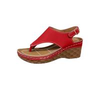 Genérico sandalias mujer,sandalias cuña,Diseño versátil para preparativos de escapadas improvisadas a pueblos costeros cercanos