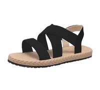 Genérico Sandalias Mujer Sandalias Cuña Mujer Calzado Fresco Versátil Casual Moda Plana Transpirable Cómodo Antideslizante Resistente Estilo Moderno Compatible con Tendencias Actuales