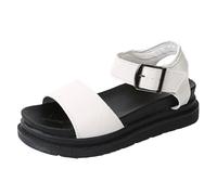 Genérico Sandalias Mujer Sandalias Mujer Comodas, Sandalia Mujers Verano Sandalias De Tira Única Antideslizantes Cómodas Ultra Ligeras Transpirables Resistentes Al Desgaste Para Compras Ducha