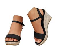 Genérico Sandalias Mujer Sandalias Mujer Comodas, Sandalia Mujers Verano Sandalias De Tira Única Antideslizantes Cómodas Ligeras Transpirables Para Ducha Compras Resistentes Al Desgaste